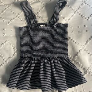 Bundle of 3 blue madewell tank tops